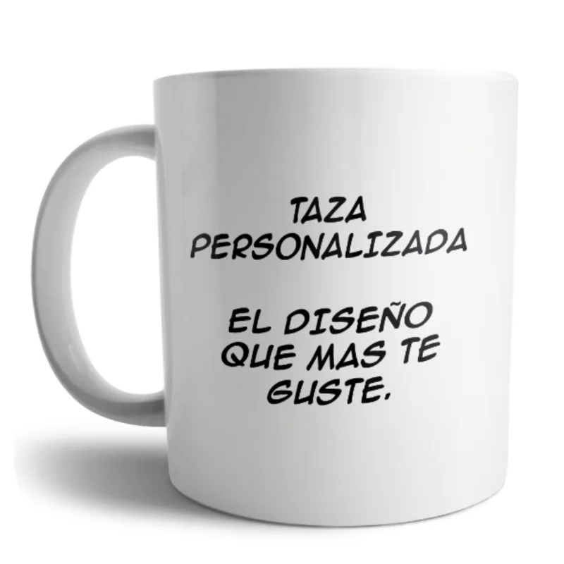 Taza personalizada